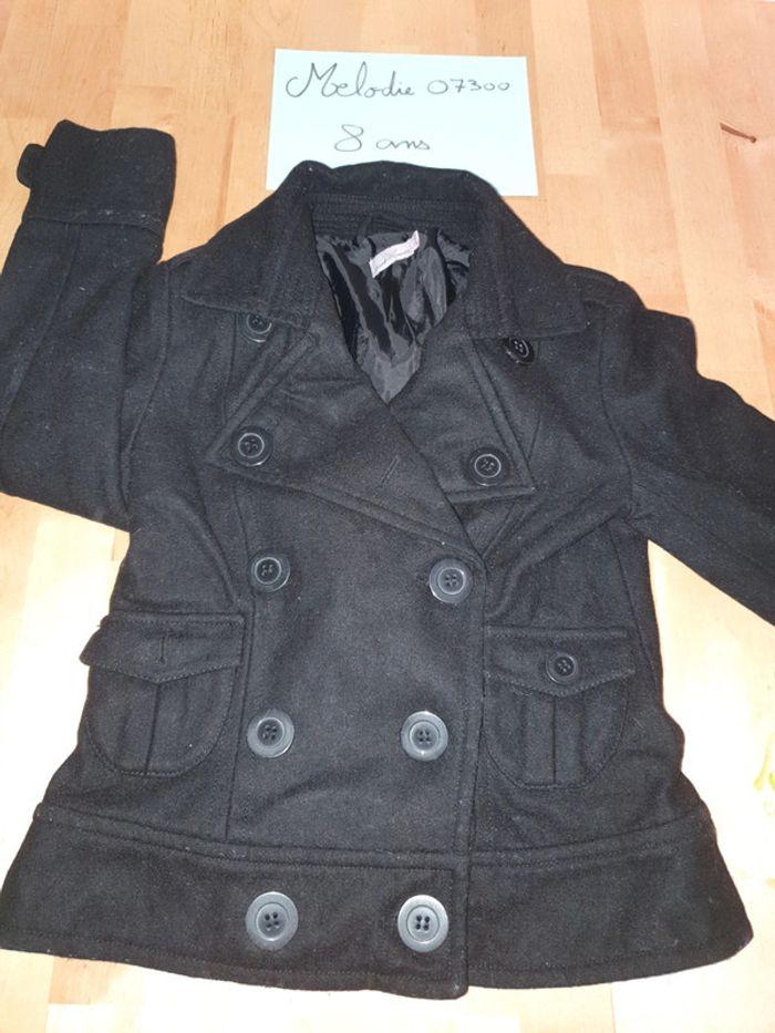 Manteau noir 8 ans - photo numéro 1