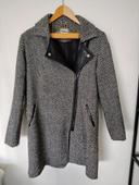 Manteau en laine grain de Malice