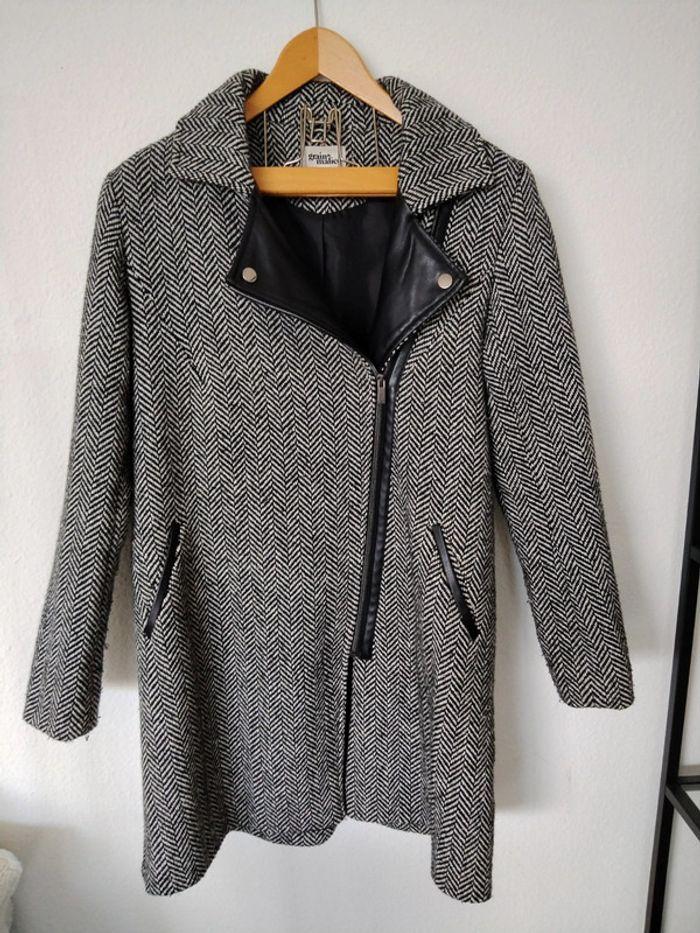 Manteau en laine grain de Malice - photo numéro 1