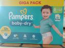 Giga pack couches Pampers baby dry taille 6