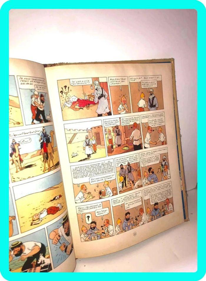 Bd Bande dessinée les aventures de tintin, le crabe aux princes d’or b23 1957 - photo numéro 11