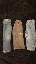 Lot pantalons