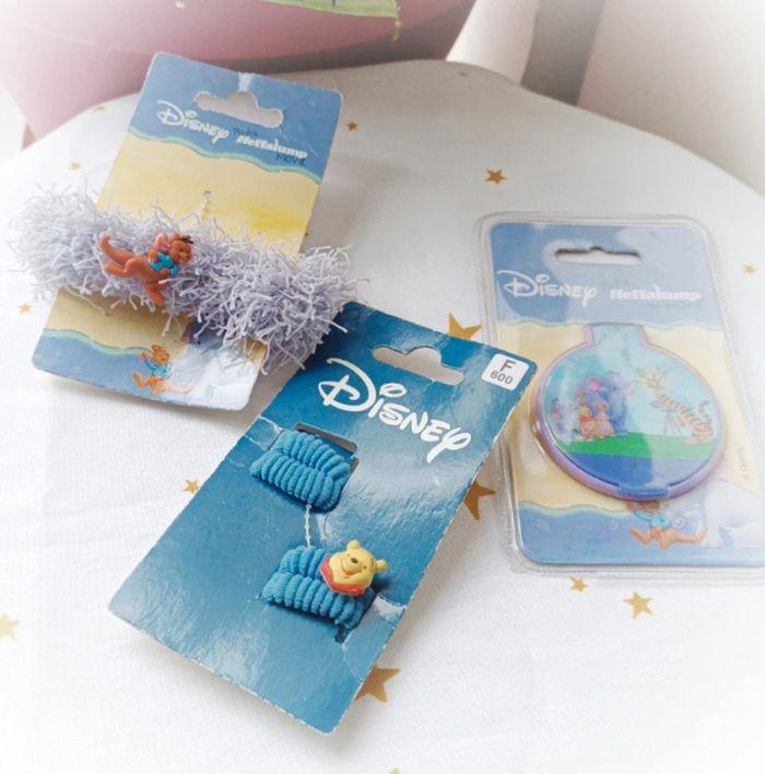 Élastique hair accessoires cheveux chouchou Winnie pooh l'ourson gourou miroir mirror Disney - photo numéro 1