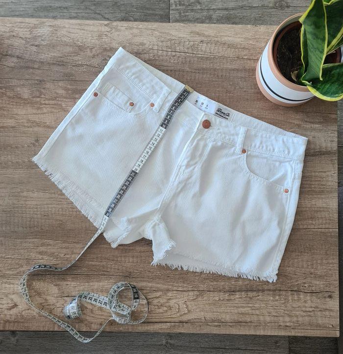 Short en Jean blanc Femme 38 - photo numéro 1