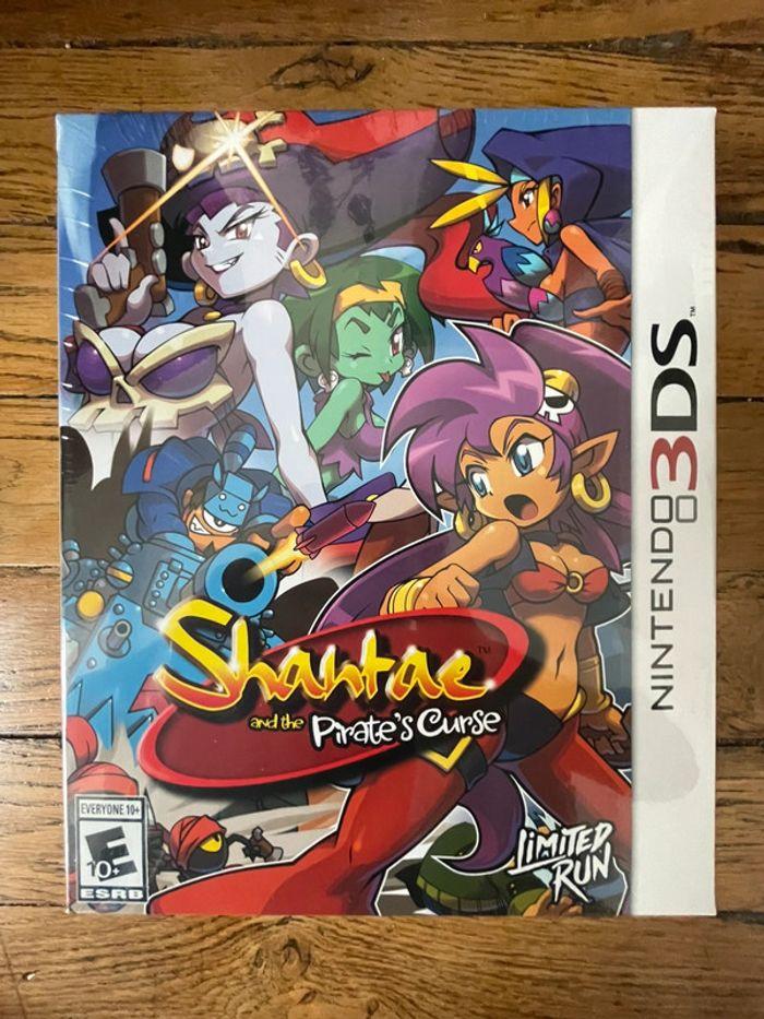 Shantae and the Pirate's Curse Edition Collector Jeu Nintendo 3DS neuf sous blister - photo numéro 1