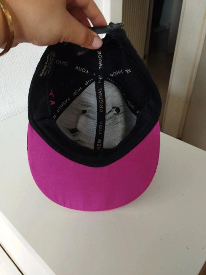 🧢Casquette noir et rose New York NY🧢 - photo numéro 5