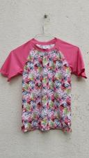 Tee-shirt de plage flamant rose 9-10 ans