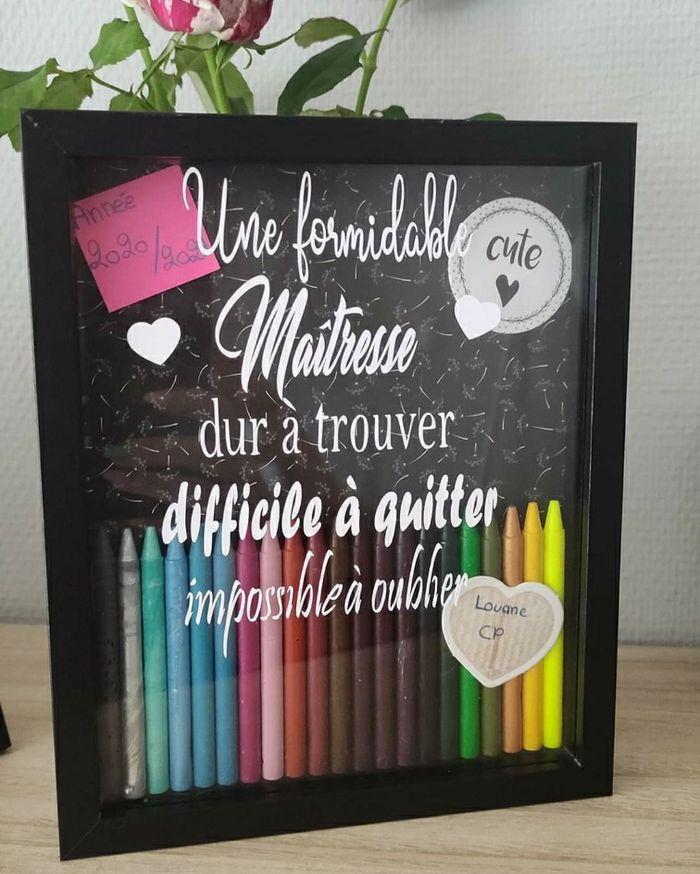 Cadre personnalisés crayons - photo numéro 2