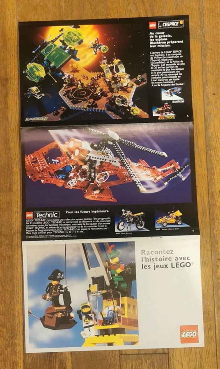 Lot anciennes publicités + dépliant lego - photo numéro 2