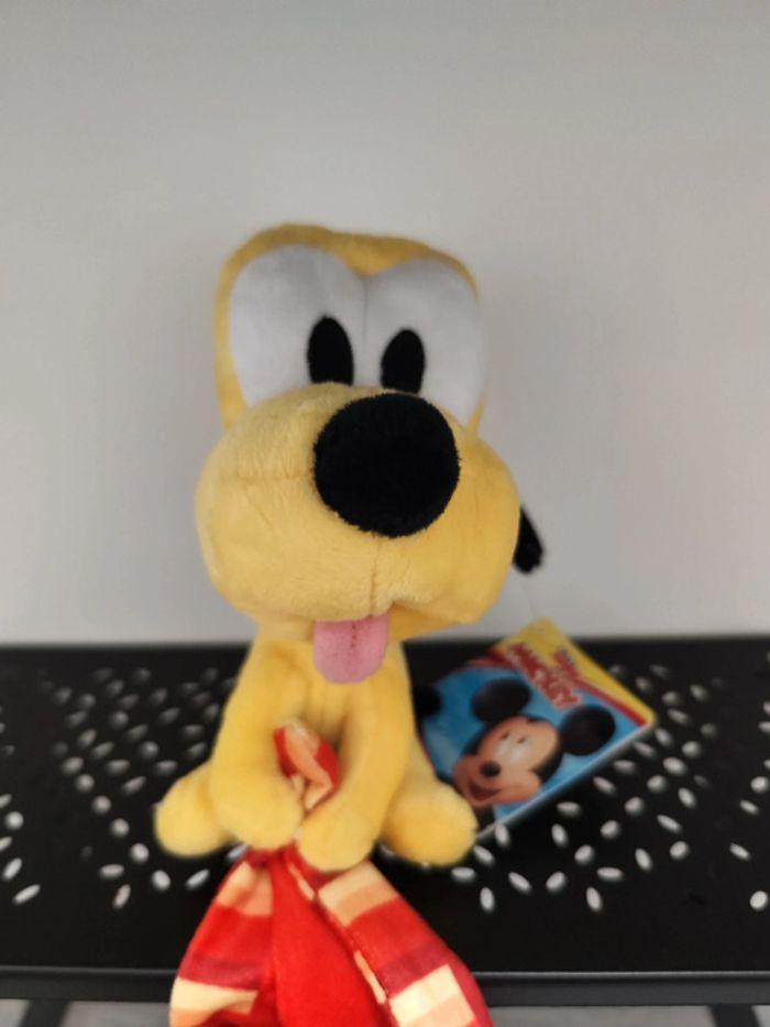 Doudou mouchoir Pluto Mickey mouse - photo numéro 3