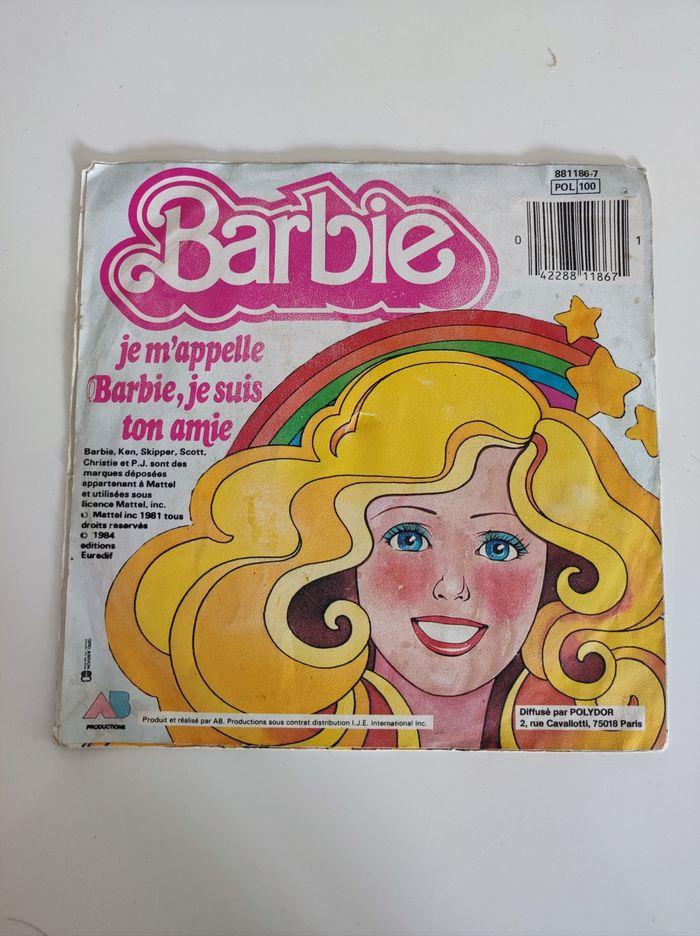 Vinyl Barbie 45 Tours Vintage 80 - photo numéro 4