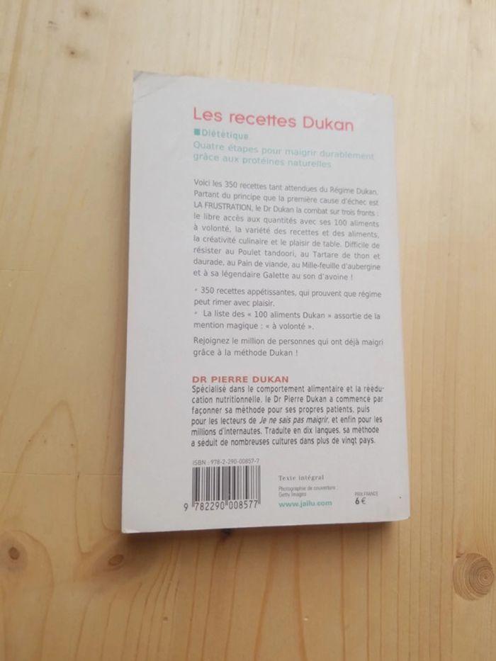 Livre les recettes dukan - photo numéro 2