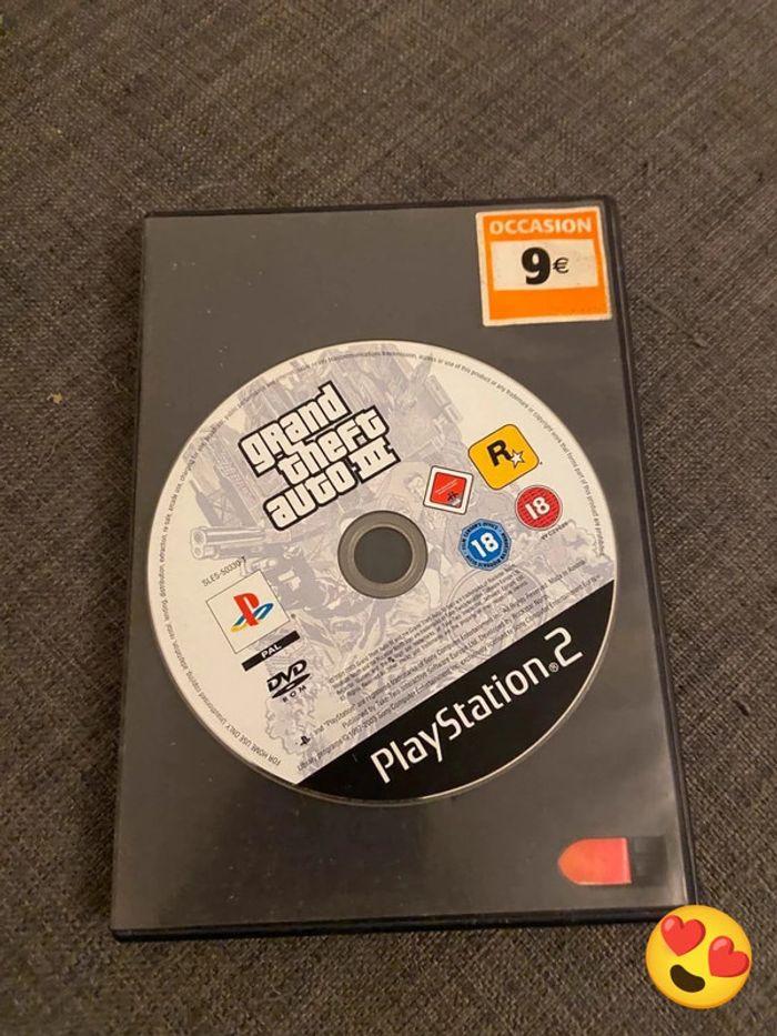 🧩 Jeux PS2 GTA III bon état 🧩 - photo numéro 4