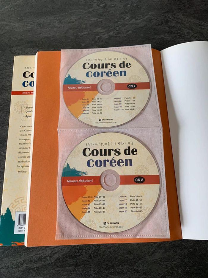 Lot de 2 livres  + CD «  cours de coréen - photo numéro 4