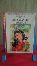 Les vacances d'Isabelle, n° 2, 1957 (bibliothèque rouge et or)