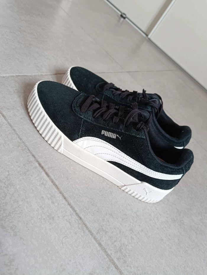 Basket Puma Femme Noire 39 - photo numéro 2