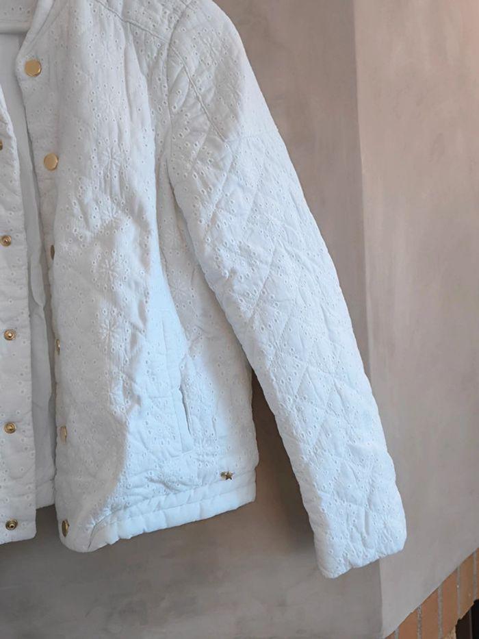 🤎 Veste broderie anglaise matelassée Oslo Des petits hauts 36 🤎 - photo numéro 4