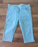 Pantacourt fille turquoise taille 14ans