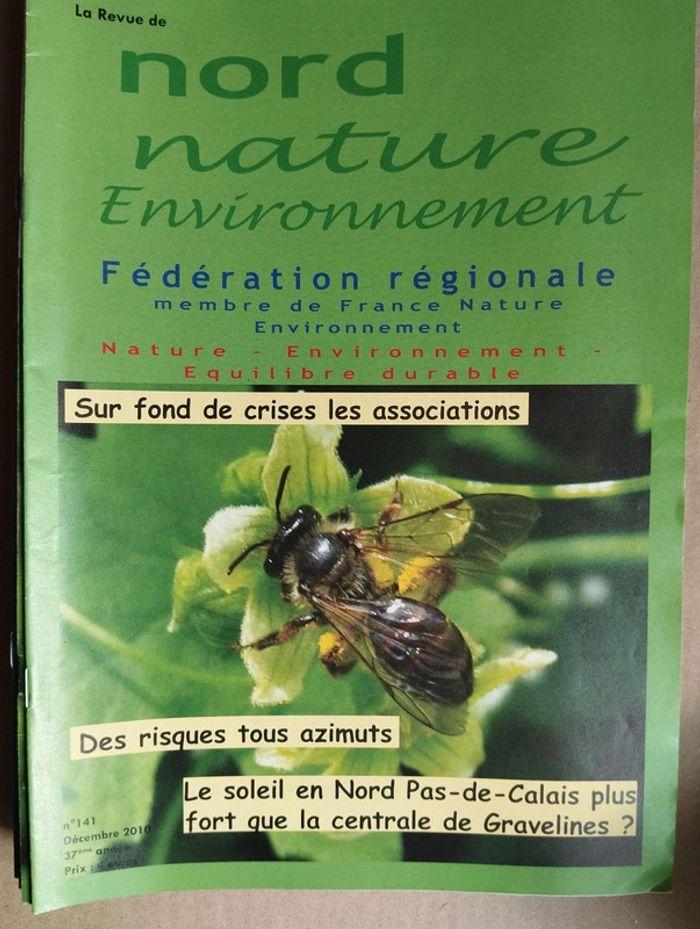 Lot de 9 revues Nord Nature Environnement - photo numéro 2