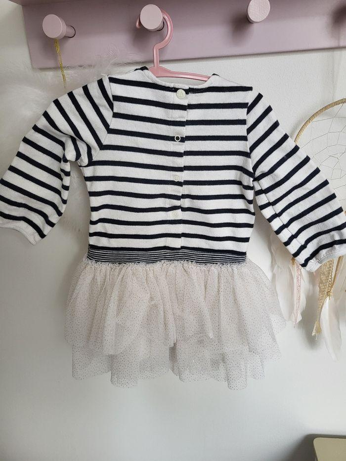 Robe marinière Petit Bateau 18 mois - photo numéro 3