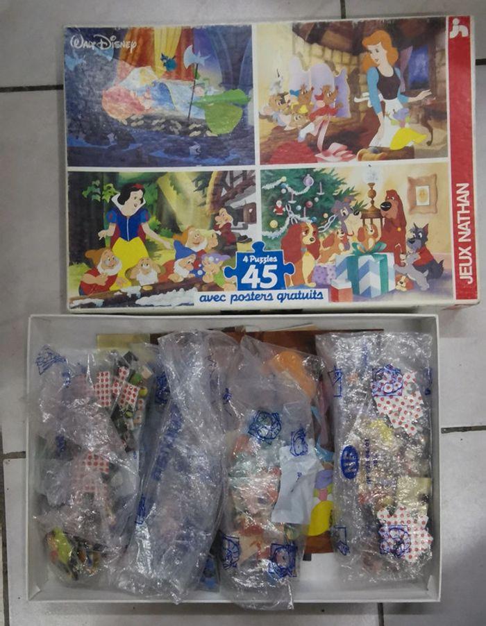 4 Puzzles en 1 Walt Disney - photo numéro 2