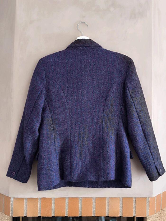 💜 Veste blazer chaude laine vintage 38 💜 - photo numéro 13