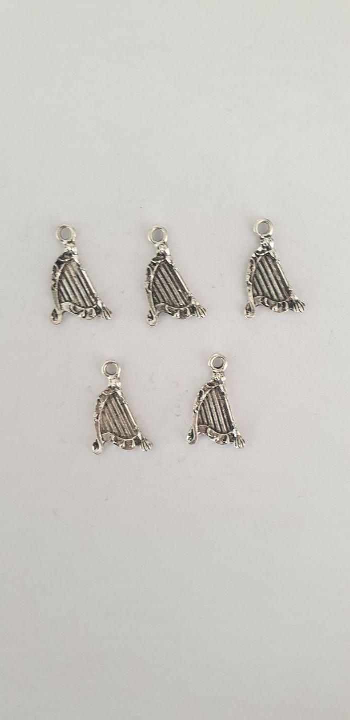 Pendentifs breloques harpe