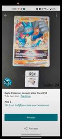 4 cartes Pokémon réservé a Viiviswagg