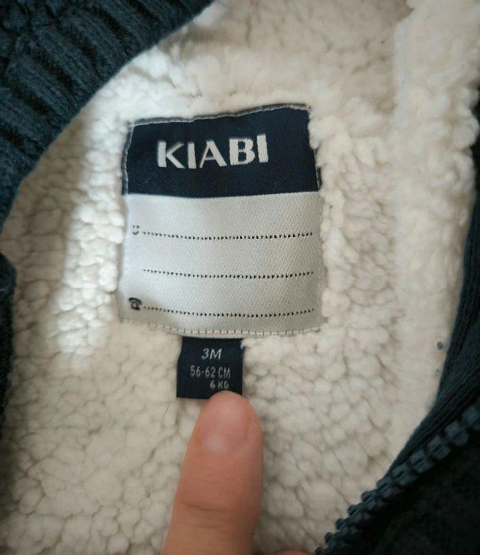 Veste polaire 3 mois kiabi - photo numéro 3