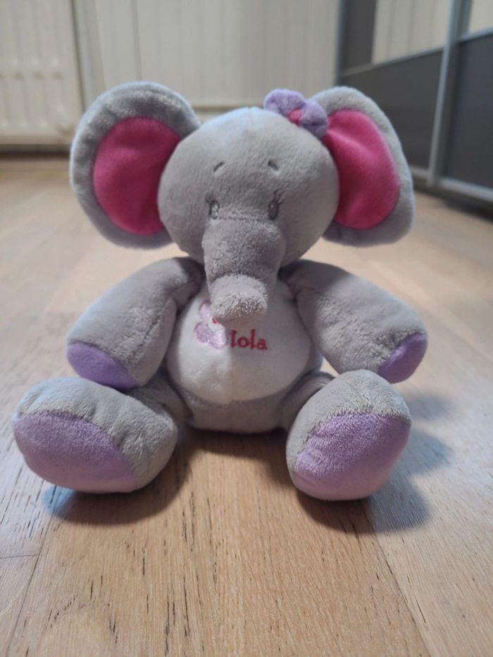 Peluche éléphant - photo numéro 1