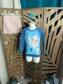 Ensemble fille 6 ans jupe dentelle et Sweat Disney reine des neiges réf F6 222 223