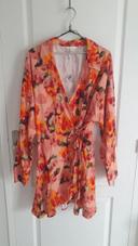 Robe Multicolore cache coeur T.L - H&M