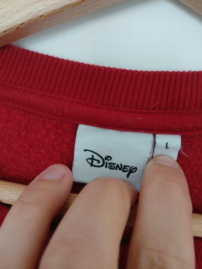 Sweat disney rouge mickey L love you - photo numéro 2