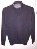 Pull homme gris anthracite S