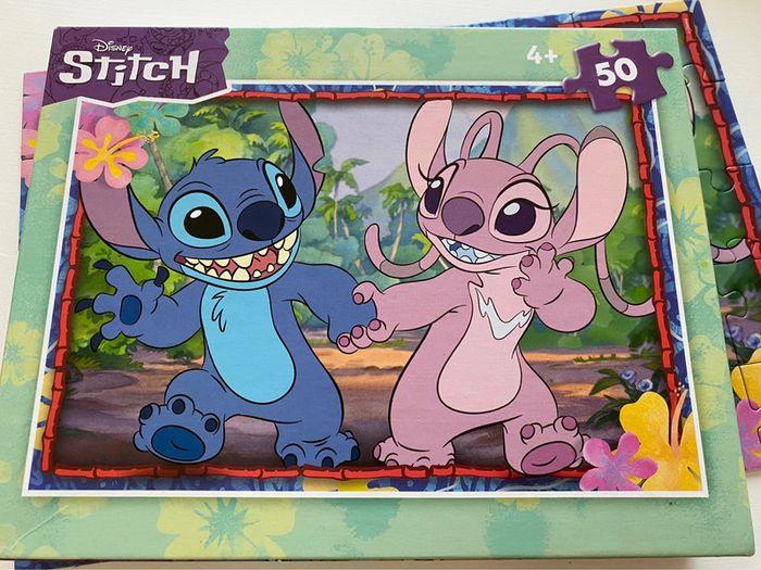 Puzzle Stitch et Angel 50 pièces - photo numéro 1