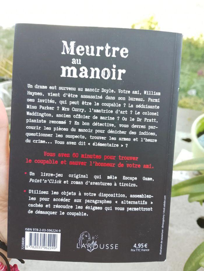 Meurtre au manoir. - photo numéro 2