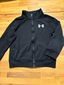 Veste noir 7/8 ans under armour