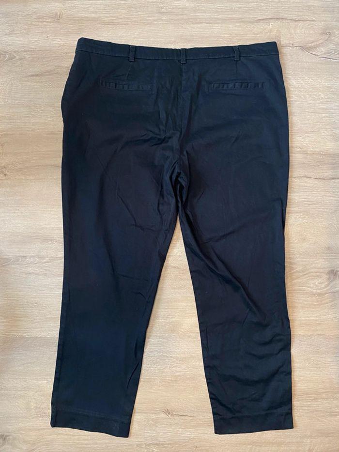 Pantalon chino court noir Kiabi taille 3XL / 46 - photo numéro 3