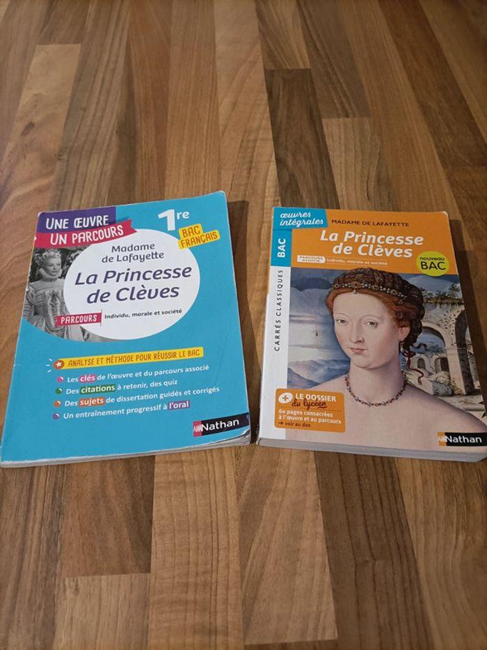 Livres la princesse de Clèves de Lafayette - photo numéro 1