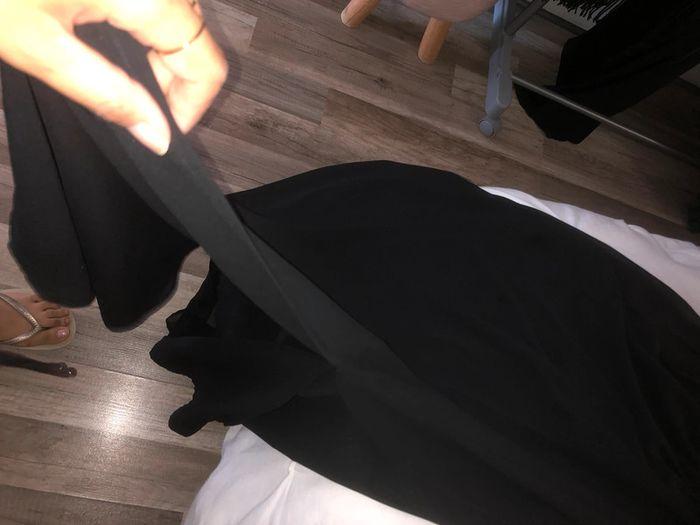 Robe h&m txs noire longue - photo numéro 5