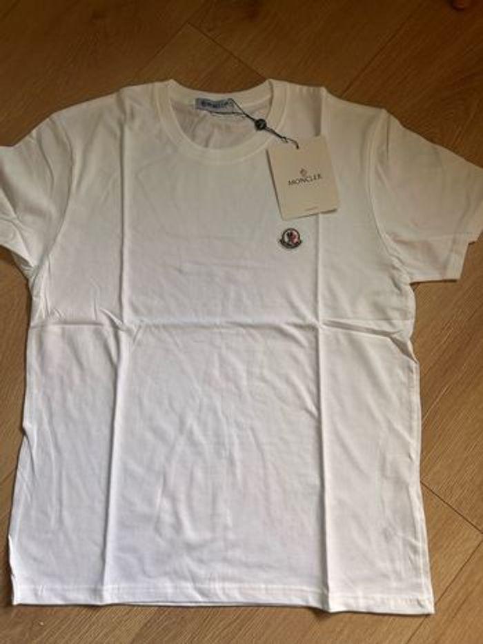 T shirt blanc moncler - photo numéro 4