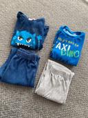 Lot de deux pyjamas (4ans)