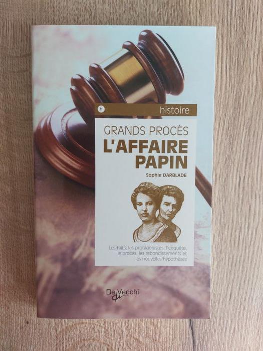 Livre "L'affaire Papin" Sophie Darblade - photo numéro 1