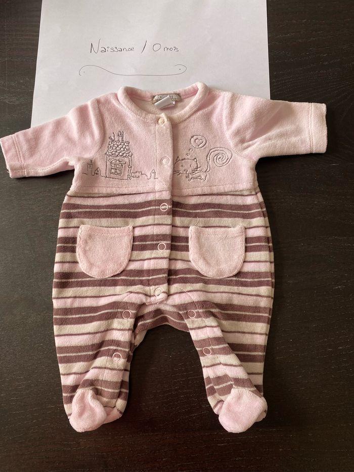 Lot de 6 pyjamas taille naissance - photo numéro 2