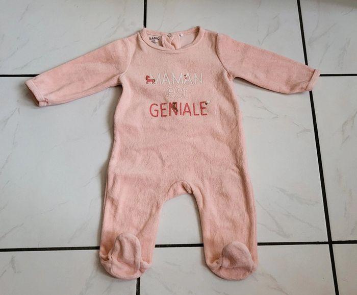 Pyjama une pièce bébé fille - photo numéro 1