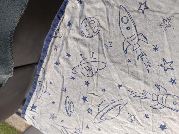 Parure de lit l'espace astronaute  90 x 140 housse drap housse oreiller - photo numéro 8