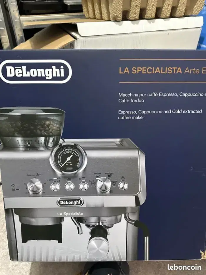 Machine à café Delonghi Specialista Arte EVO full inox avec Garantie - photo numéro 5