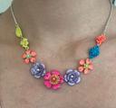 Collier fleurs