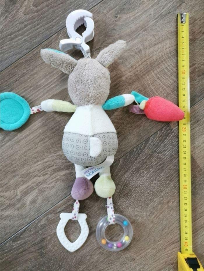 Lots de 2 peluches avec accroche - photo numéro 3