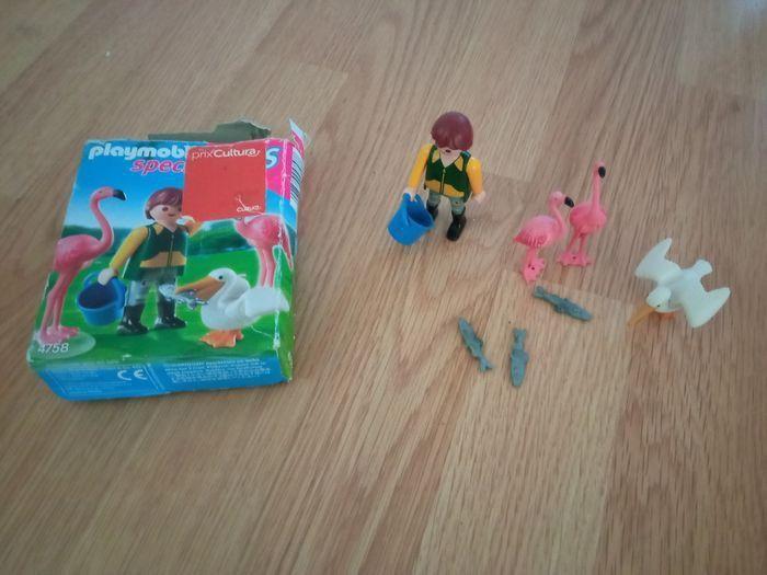 Playmobil soigneur animalier